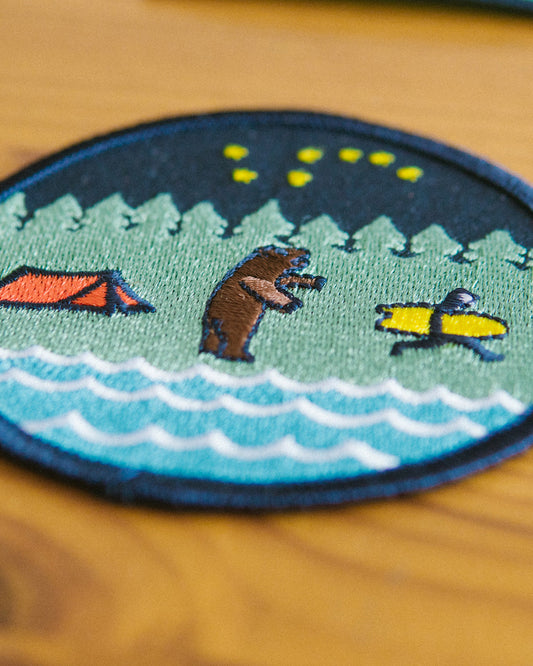 Bear Country Embroidered Patch