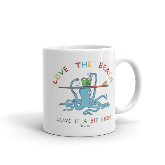 Love The Beach Ceramic Mug