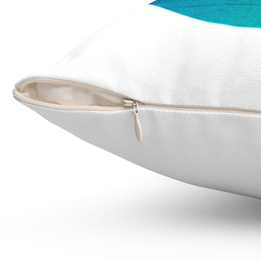 Oceans Day Square Pillow